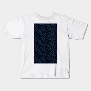 Abstract face pattern Kids T-Shirt